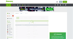 Desktop Screenshot of livescore.it