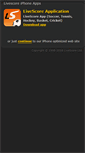 Mobile Screenshot of iphone.livescore.com