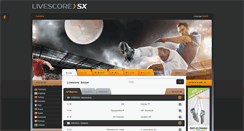Desktop Screenshot of livescore.sx